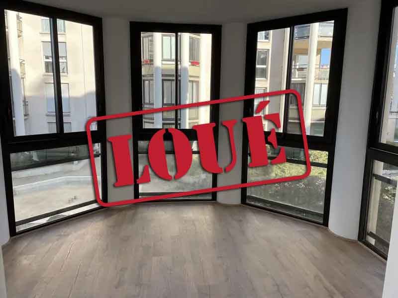 Location appartement 62 m2 avec loggia fermée et aménagée au 1er étage – A 106